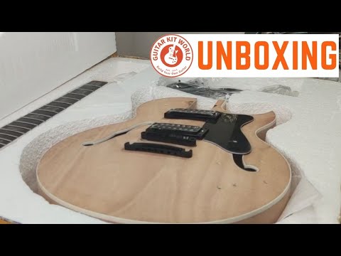 Hollow Body Guitar Unboxing