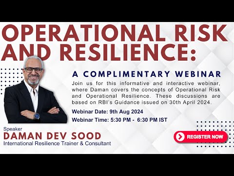Operational Risk and Resilience: A Complimentary Webinar