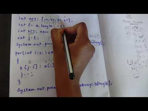 Java Program To Reverse An Array In Tamil Java Interview Programs In Tamil Array Reverse Tamil