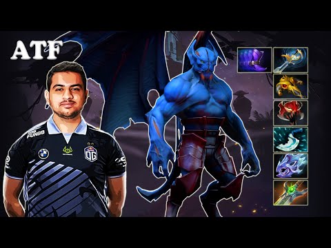 ATF - Night Stalker Offlane | Dota 2 7.31c Gameplay