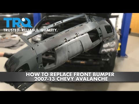 How to Replace Front Bumper 2007-13 Chevy Avalanche