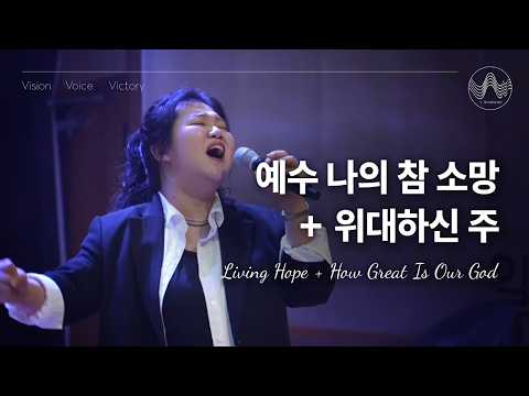예수 나의 참 소망 + 위대하신 주 | Living Hope + How Great Is Our God