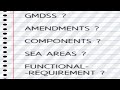 GMDSS Part 1