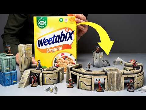 Cardboard?! - Craft free Table Top Sci-Fi terrain