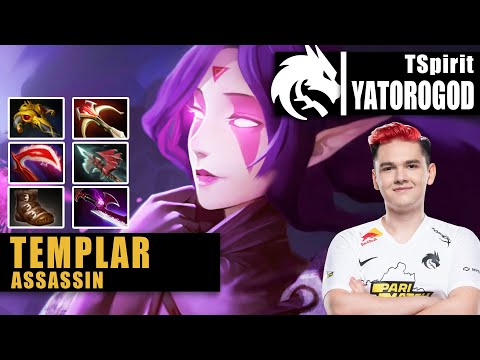 Templar Assassin Safelane | TSpirit.YATOROGOD | 18 KILLS INSANE DMG BUILD | 7.31b Gameplay Highlight