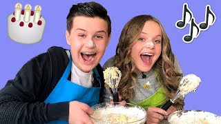 ZINGEN EN BAKKEN met MAX &amp; ANNE 🎼🎂| JUNIORSONGFESTIVAL.NL🇳🇱