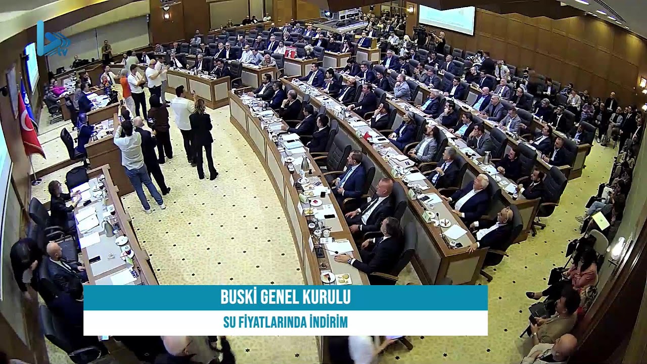 🎥 CANLI | BUSKİ Genel Kurulu