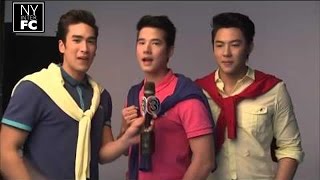[ENG SUB] Nadech, Mario and Mark CH3 Calendar 2016 Photoshoot | TKBT 12/10/15 video