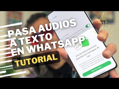 Cómo pasar a texto mensajes de audio de WhatsApp sin salir de la aplicación ni instalar nada