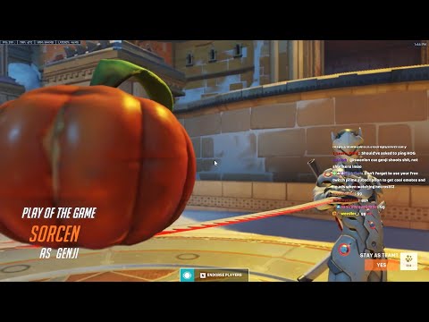 20K DMG! POTG! #1 BEST GENJI IN THE WORLD - NECROS ! FASTEST GENJI IN OVERWATCH 2