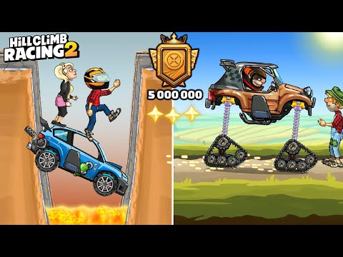 +5.000.000 STARS in Hill Climb Racing 2 - MY ADVENTURE JOURNEY #2 Walkthrough