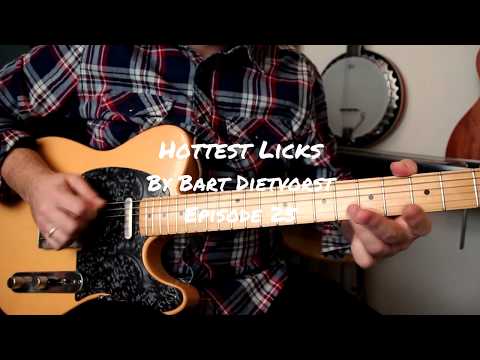 Hottest Licks 25 (WITH TABS) Crazy Greg Koch Lick