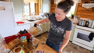 Bulk Canning | Spaghetti Sauce, Sloppy Joe Mix, Hot Sauce, and Fire Cider!