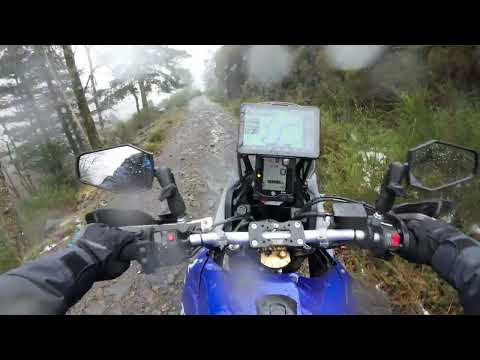 Tenere 700 build and a weird ride - Testing Tractive Extreme