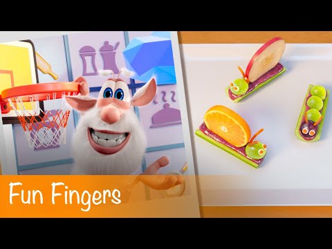 Booba - Food Puzzle: Fun Fingers - Episode 3 - Cartoon for kids