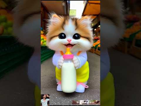 Dudi dudi dum dum Cute Cat 🍼🙀 #cat #cute #love #hrase #shortsfeed #dudidudidam #catshorts #shorts