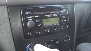 Ford 4000 RDS Radio Code Entry