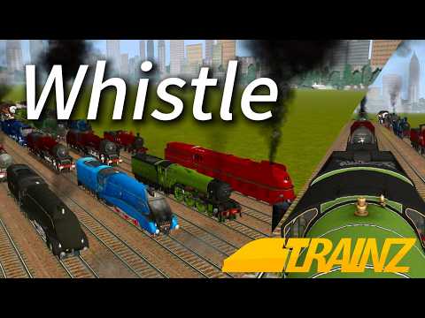 Trainz Driver2｜All whistle of my steam locomotive !