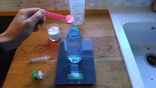 Fabriquer son sérum physiologique pour lavage de nez