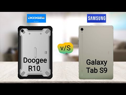 Doogee R10 vs Samsung Galaxy Tab S9 || Samsung Galaxy Tab S9 vs Doogee R10 - Full Review