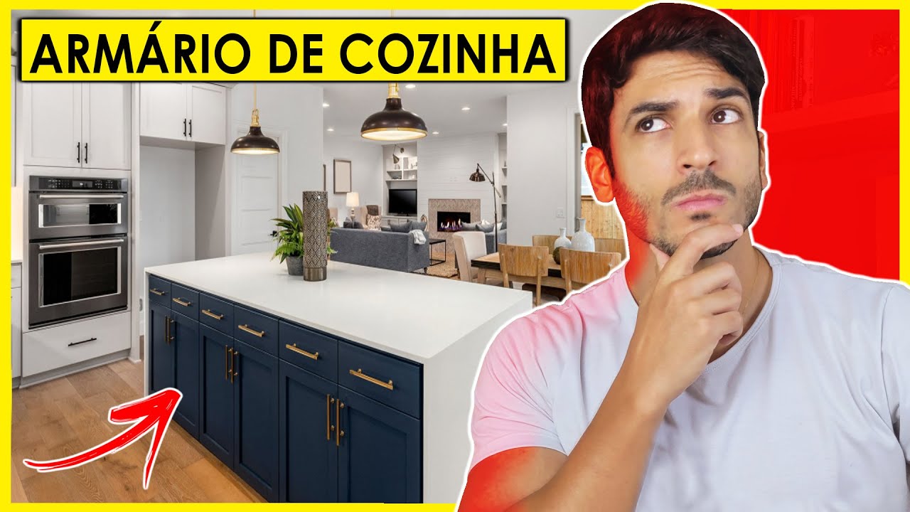 ARMÁRIO DE COZINHA - DICAS SIMPLES  ATÉ PARA COZINHA PEQUENA