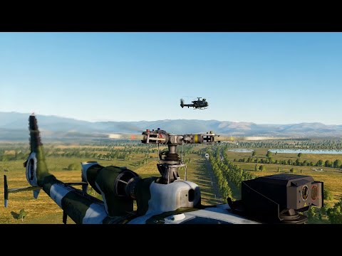 Dcs World 2.5.6 - Sa-342 Gazelle In Action - 4k 60Fps