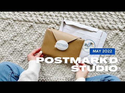Postmark'd Studio Unboxing May 2022