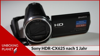 Camcorder Sony HDR-CX625 nach ein Jahr Nutzung - Review