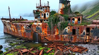 Abandoned Cruise Ship Transformed Into a Luxury Ocean Mansion