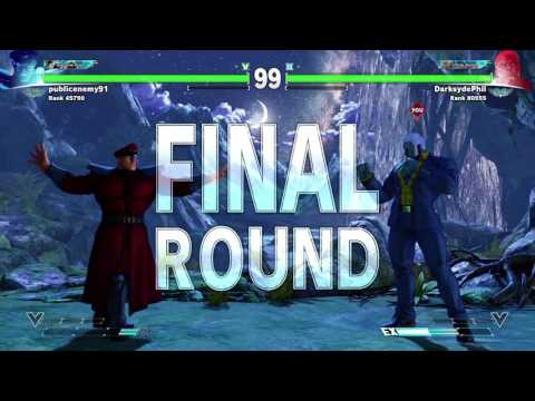 Street Fighter V DLC: Urien Premiere MP pt8 - Crush Counter Stuff City (vs. Bison)