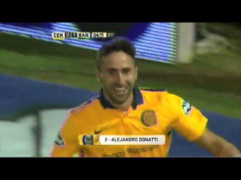 Gol de Donatti. Central 1 - Banfield 1. Fecha 6. Primera División 2016