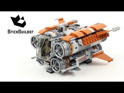 Vidéo LEGO Star Wars 75178 : Le Quadjumper de Jakku