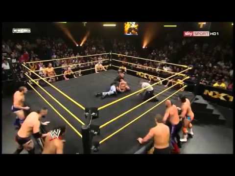 WWE THE SHIELD  seth rollins vs corey graves NXT