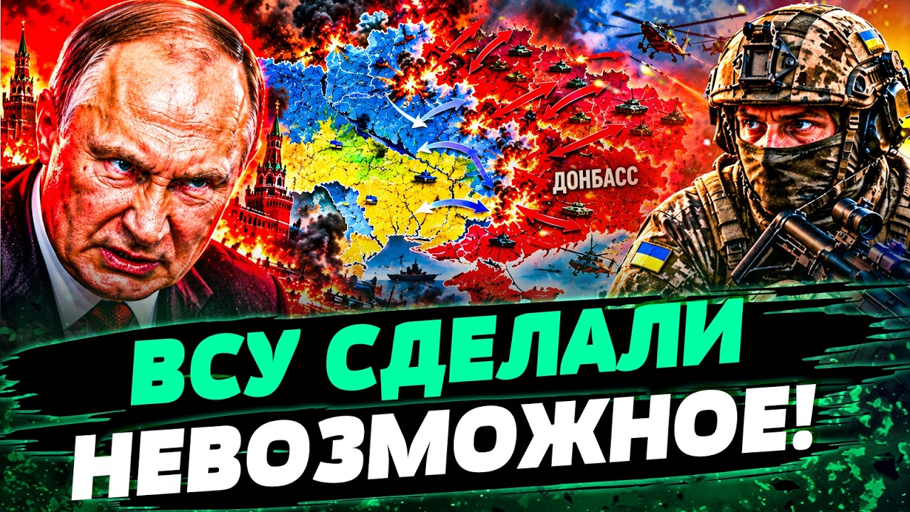 💥УДАР ПРЯМО ПО ПУТИНУ! ВСУ ВОЗВРАЩАЮТ ДОНБАСС! ЭТА СПЕЦОПЕРАЦИЯ ПОСТАВИЛА Т