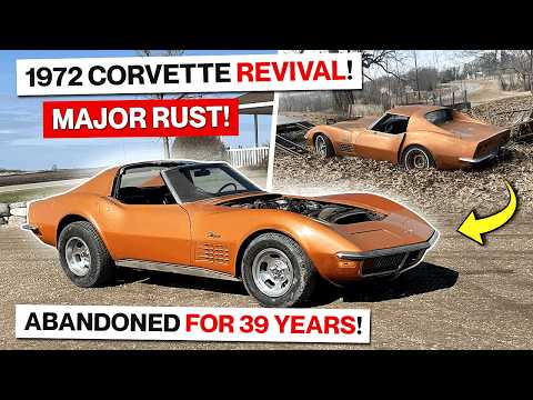 1972 Corvette on a Budget! Rusty Frame Rebuild!