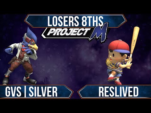 TO12 - GVS|Silver (Falco) vs Reslived (Ness) - Project M Losers 8ths