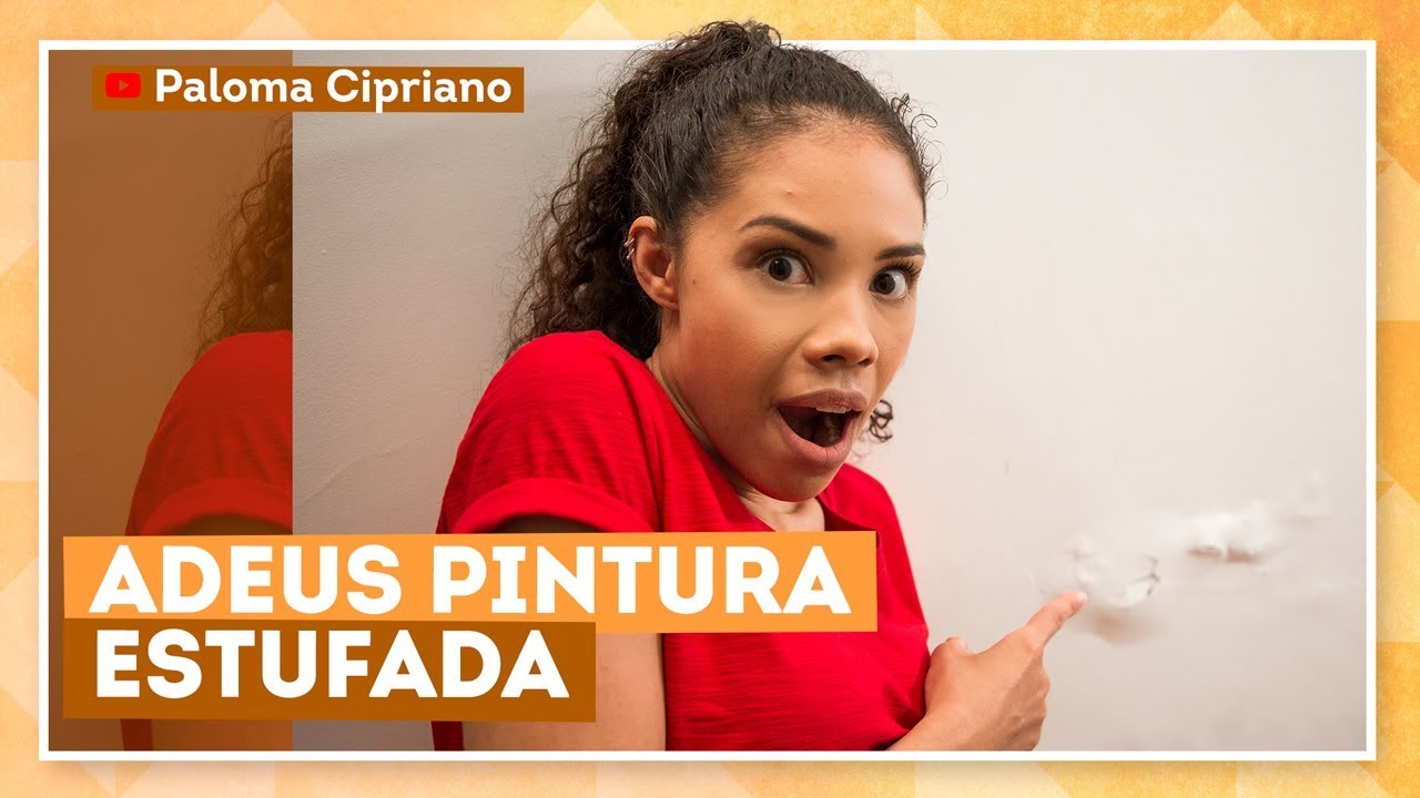Como consertar uma parede estufada e descascada com Paloma Cipriano
