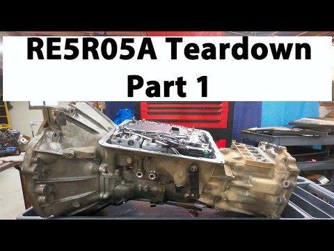 Nissan Infiniti RE5R05A Transmission Teardown Part 1