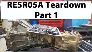 Nissan Infiniti RE5R05A Transmission Teardown Part 1