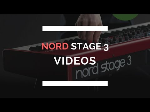 Nord Stage 3 MusikMesse 2017 Demo (Full version)