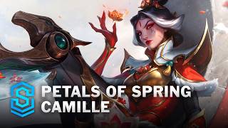 Petals of Spring Camille Skin Spotlight - League of Legends