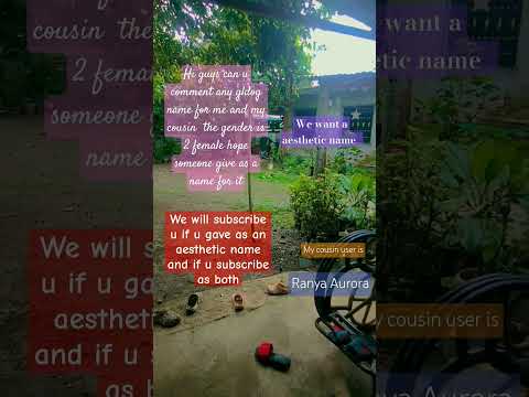 @Ranya Aurora hope some gavee as a name🤭