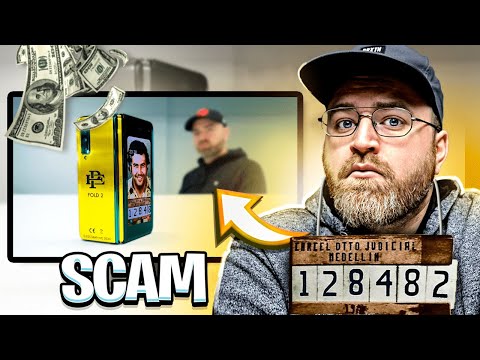NEVER TRUST Unbox Therapy AGAIN!!! *Escobar Fold Scam EXPOSED*