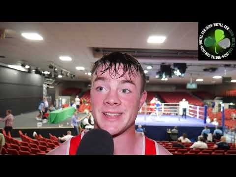 "I GOT AN OPERATION 10 DAYS BEFORE THE FIGHT" - RYAN MURPHY WINS 80KG IRISH U18 TITLE