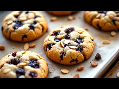start your day with healthy Breakfast | Blueberry Cookies