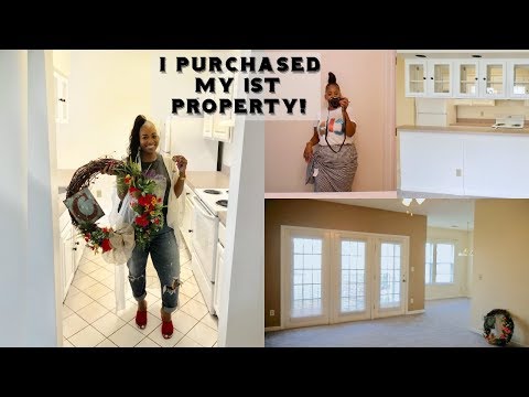 I Purchased My 1st Home! | Empty House tour! | Pocketsndbows Video