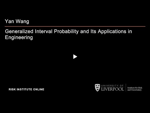 Yan Wang: Generalized Interval Probability and Its Applications in Engineering