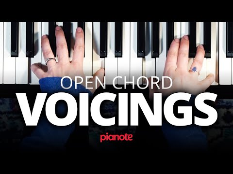 How to Use Open Chords on the Piano – Free Piano Lessons Online | The Note | Pianote