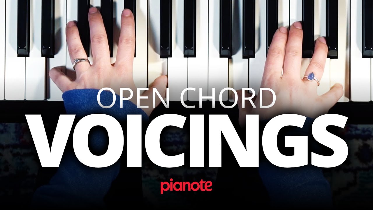Make Simple Piano Chords Sound Beautiful (Open Chord Voicings)