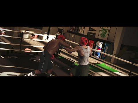 Open Sparring - Mayweather vs Spence Jr Fight Night Forever